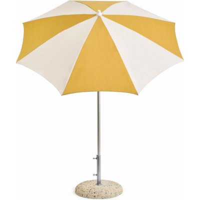 HAY Slunečník Terrazza Octagon, off-white and ochre – Hledejceny.cz