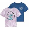 Dětské tričko Dívčí triko 2 kusy Stitch