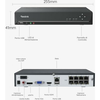 Reolink RP-PN8 – Sleviste.cz
