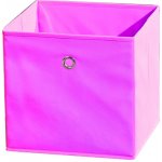 IDEA nábytek Textilní úložný box zpevněný růžový ID99200220 – Sleviste.cz
