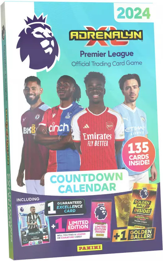 Panini Adventní kalendář PREMIER LEAGUE Adrenalyn XL 2024 od 999 Kč