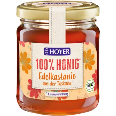 HOYER Bio kaštanový med 250 g – Hledejceny.cz