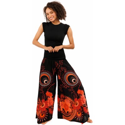 Himalife Široké kalhoty Tika červené – Sleviste.cz