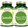 Vitamín a minerál GreenFood Nutrition Quercetin 90 kapslí + Vitamin C 500mg 60 kapslí