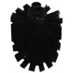 Nimco náhradní WC kartáč s krytkou (koncovka černá) pro Kibo do keramické nádob.1094Ki čtvercové 1178Ki-26 – Zboží Mobilmania