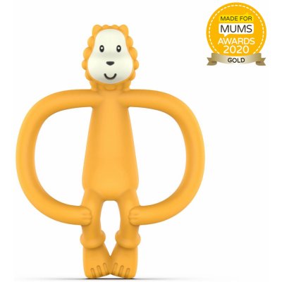 Matchstick Monkey zubní kartáček a 2v1 Animal Collection Lev – Zboží Dáma