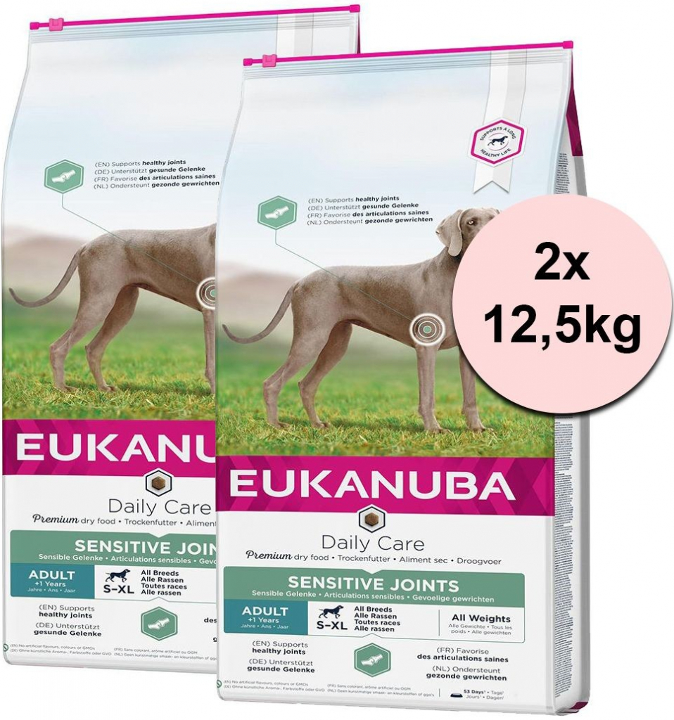 Eukanuba Daily Care Sensitive Joints 2 x 12 kg