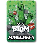 FARO Fleece deka Minecraft Boom – Sleviste.cz