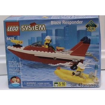 LEGO® 6429 System Hasičská loď s člunem
