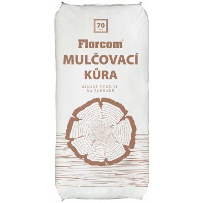 Florcom Mulčovací kůra MODŘÍN 70 l – HobbyKompas.cz