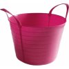 Vybavení stáje a sedlovny V Plast Kýbl flexibilní 14l hot pink