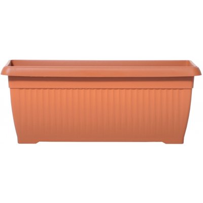 PROSPERPLAST Truhlík TERRA 80 cm terakota – Sleviste.cz
