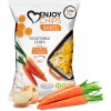EnjoyChips Mrkvové chipsy s cibulí pečené Vegan 40 g