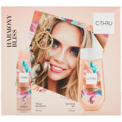 C-Thru Harmony Bliss sprchový gel 250 ml + deospray 150 ml dárková sada