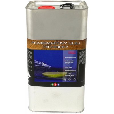 BBB barvy Pomerančový olej technický 4,5 l – HobbyKompas.cz