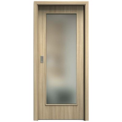 Sapeli Elegant Komfort M40 posuvné dub Hikari 110 x 210 cm Satináto bílé – Hledejceny.cz