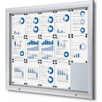 A-Z Reklama CZ SCT Premium venkovní vitrína pro prospekty SCTPH 15 x A4 – Zboží Dáma
