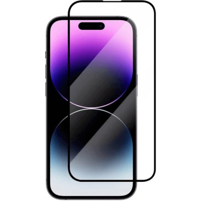 SES 3x 3D tvrzené sklo s rámečkem pro Apple iPhone 15 Pro - černé - 2+1 zdarma 15139