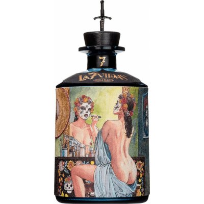 J.Rose La7Vidas Tequila Blanco 40% 0,7 l (holá láhev) – Zboží Dáma