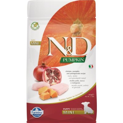 N&D Pumpkin Puppy Mini Chicken & Pomegranate 0,8 kg – Sleviste.cz