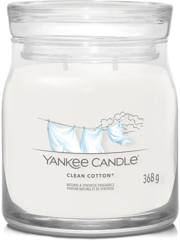 Yankee Candle Signature Clean Cotton YC Signature 368g