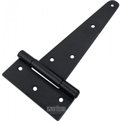 Domax závěs trojúhelníkový ZT200, 200x50x110x2,5mm, černý DMX81842 – Sleviste.cz