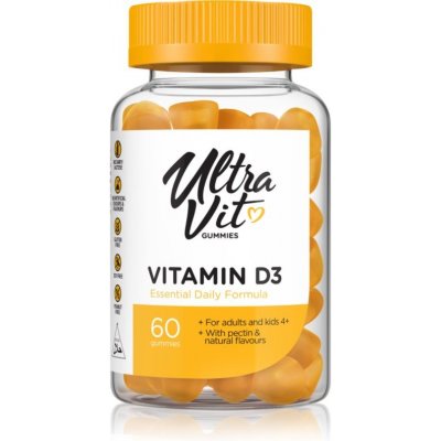 VPLab UltraVit Gummies Vitamin D3 žvýkací měkké tobolky pro udržení vitality 192 g – Hledejceny.cz