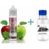 Příchuť pro míchání e-liquidu VINC Apple Tornado Shake and Vape 12 ml + Základní báze Mašinka (70VG/30PG) 100 ml