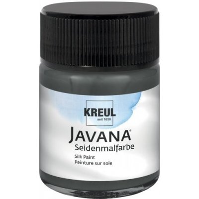 Kreul Barva na hedvábí JAVANA 50 ml černá – Zboží Dáma