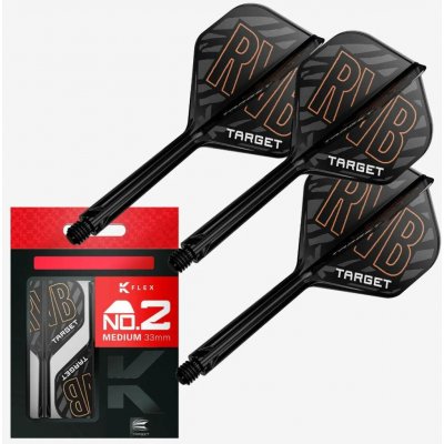 Target - darts K-Flex - Raymond van Barneveld - No2 - Medium - TRG410134 – Hledejceny.cz