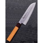 Sakai Takayuki Santoku 33 vrstev damaškový japonský kuchařský nůž dřevo zelkova 17 cm – Zbozi.Blesk.cz