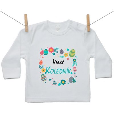 Boodyy tričko s dlouhým rukávem Velký koledník – Sleviste.cz