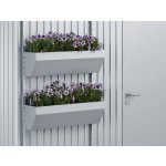 FloraBoard k domku Biohort®, stříbrná – Hledejceny.cz