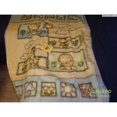 DANAPO Deka modro béžová – Zboží Dáma