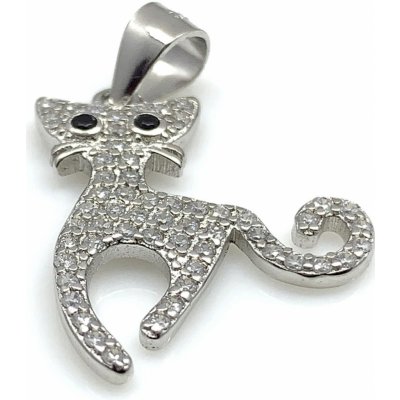 Jan Kos jewellery Stříbrný přívěsek kočička 12114191