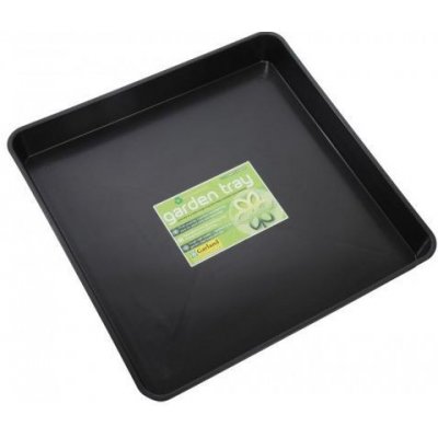 Garland podmiska plast Square Garden Tray Black 60 x 60 x 7 cm