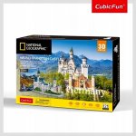 CubicFun 3D puzzle National Geographic Neuschwanstein 121 ks – Hledejceny.cz