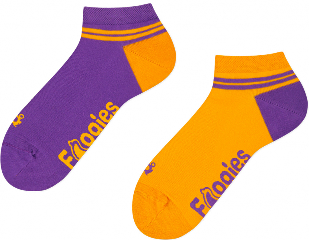 Frogies ponožky Low oranžová