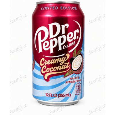 Dr Pepper Creamy Coconut 355 ml – Zboží Mobilmania