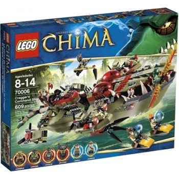 LEGO® Chima 70006 Craggerův krokodýlí člun