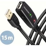 Axagon ADR-215 USB 2.0 A-M na A-F aktivní prodlužovací / repeater, 15m – Zboží Mobilmania