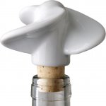 PIRŠČ PORCELAIN zátka na víno Torpedo bílé – Hledejceny.cz