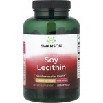 Swanson Soy Lecithin Non-GMO, Sójový lecitin, 1200 mg, 90 softgel kapslí – Hledejceny.cz
