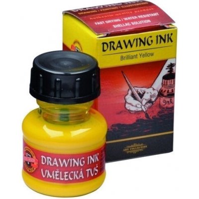 KOH-I-NOOR Drawing Ink 2200 Brilliant Yellow – Zboží Mobilmania