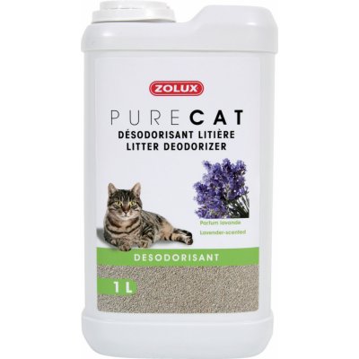 Zolux Deodorant PURECAT levandule 1l – Zboží Mobilmania