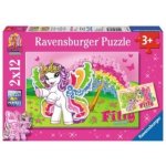 Ravensburger Filly Butterfly 2 x 12 dílků – Hledejceny.cz