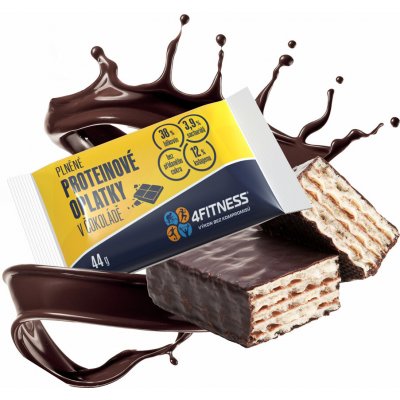 4Fitness Proteinová vafle v čokoládové polevě 38 % proteinu 38 g – Zboží Dáma 4Fitness Proteinová vafle v čokoládové polevě 38 % proteinu 38 g – Zboží Dáma