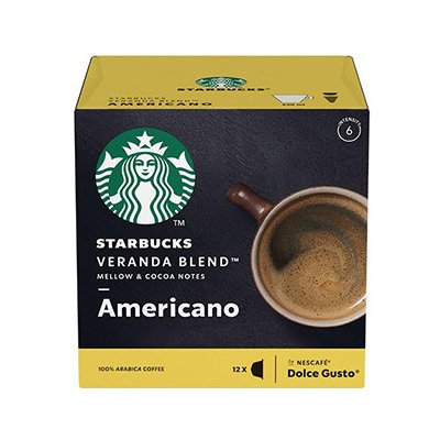 Starbucks kávové kapsle americano veranda blend 3 x 12 ks – Zboží Mobilmania