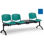 EUROSEAT Plastová lavice do čekáren ISO 3-sedák se stolkem – Zboží Dáma