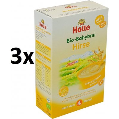 Holle Bio Jahelná bez 3 x 250 g – Zboží Mobilmania